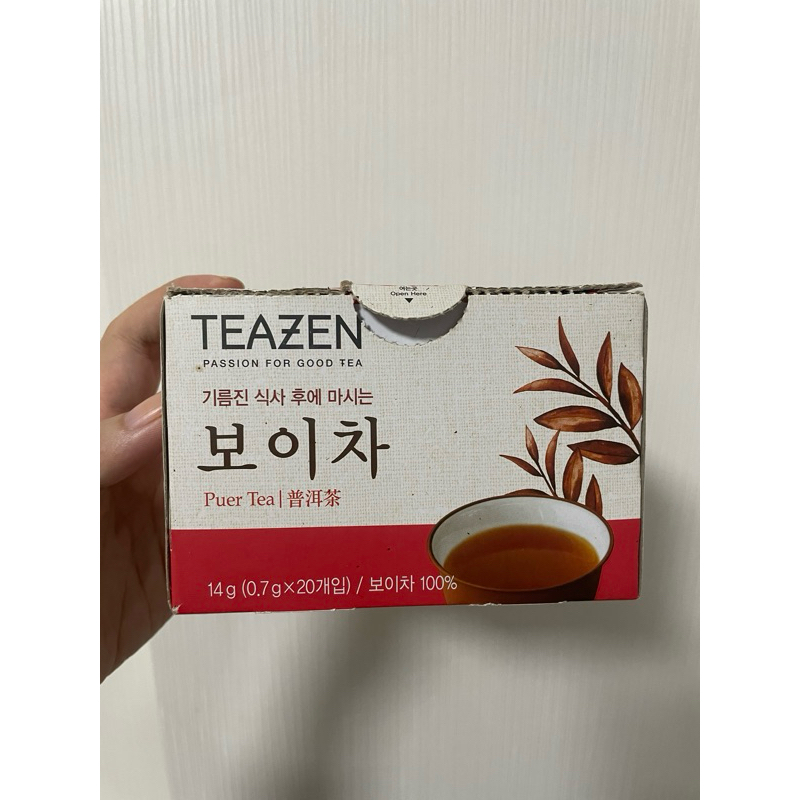 แบ่งขายชา ผู่เอ่อร์ Puer tea Teazen จากเกาหลี