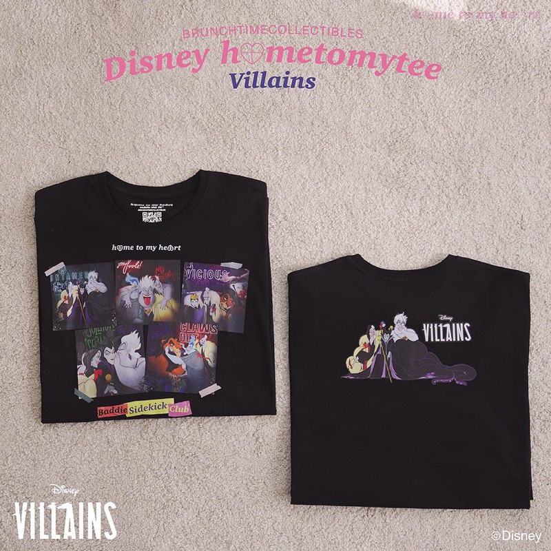 [พร้อมส่ง] เสื้อ Home To My Heart Passion Collection - Disney Villains เฉพาะเสื้อ ไม่รวมกางเกง