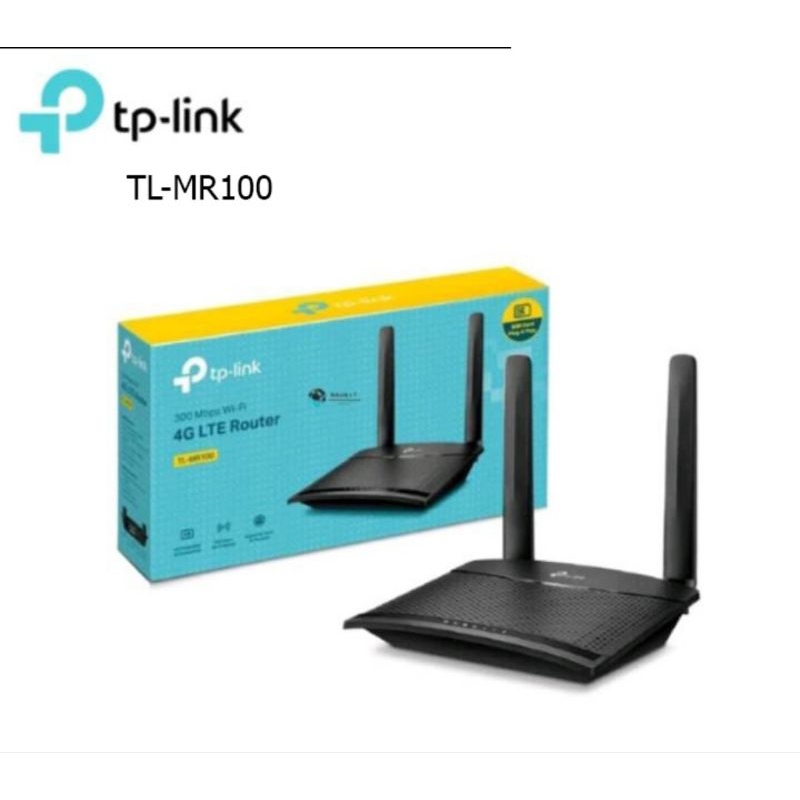 Ptp-link Tl-mr100 Router 4g Lte เราเตอร์ใส่ซิม ไม่ต้องตั้งค่าใส่ซิมใช้ได้เลย