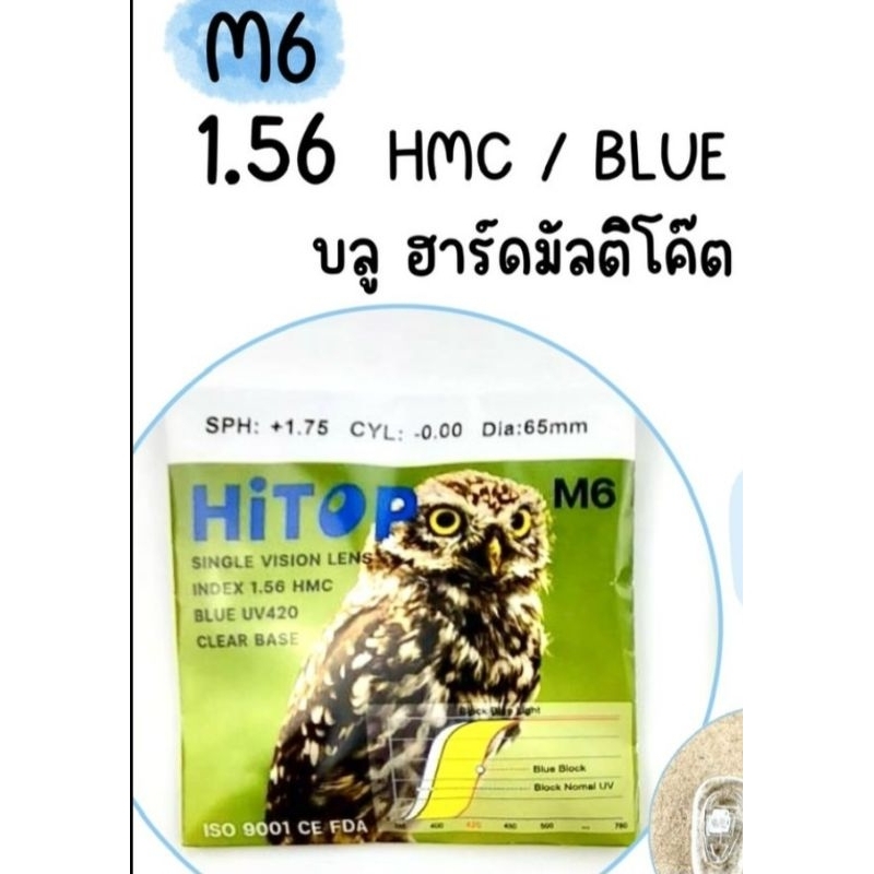 ((M6))เลนส์แว่นตาบลูฮาร์ทมัลติโค๊ตใหม่ล่าสุดสำหรับตัดประกอบแว่นสายตาทุกชนิดแพ็คละ1คู่สั่งได้ทุกค่าสายตาแจ้งค่าสายตาทางข้