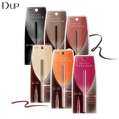 D-UP Silky liquid eyeliner WP อายไลน์เนอร์ ติดทนนาน กันน้ำ กันเหงื่อ