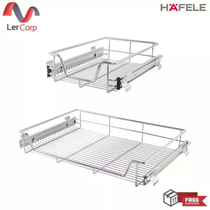 (Hafele) ชุดตะแกรง แบบเปิดหน้าบาน 400-800 มม. มี 5 Size