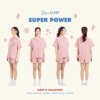 ชุดนอน Sleep is - Superpower Shorts set