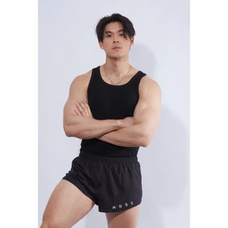 Musculo Dryfit gym shorts กางเกงยิมขาสั้นแห้งไวแบบมีซับใน