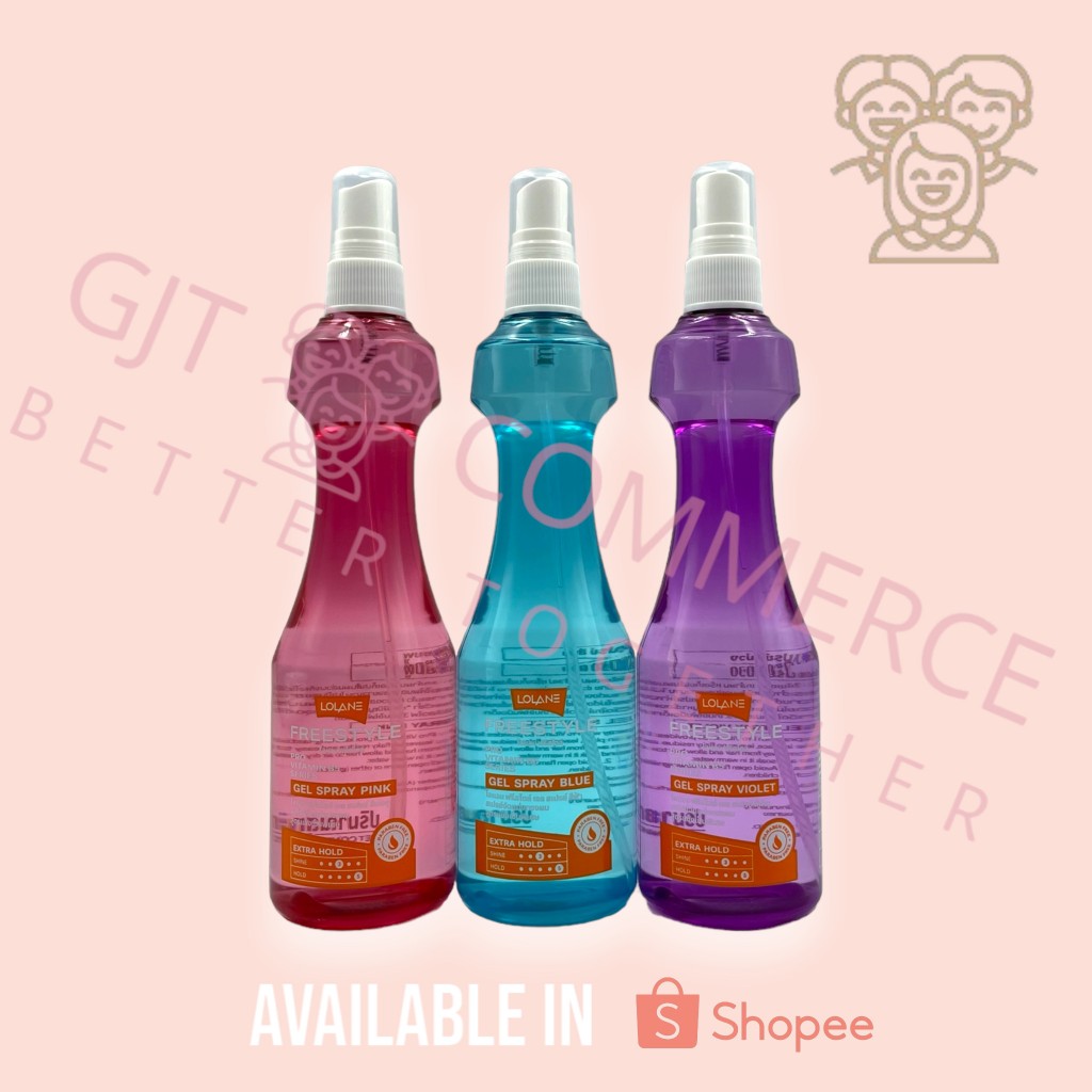 โลแลน ฟรีสไตล์ เจลสเปรย์ 215 มล. (Lolane Freestyle Gel Spray 215 ml.)