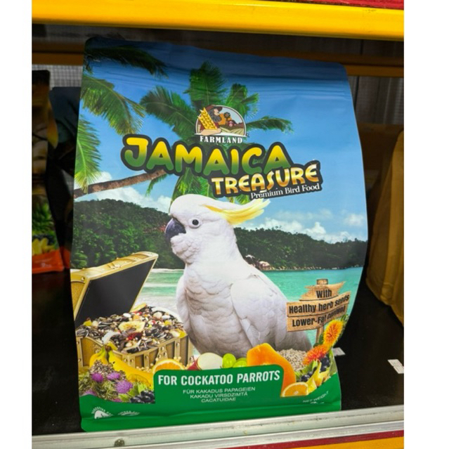 Farmland JAMAICA TREASURE Cockatoo Parrot (2kg.)