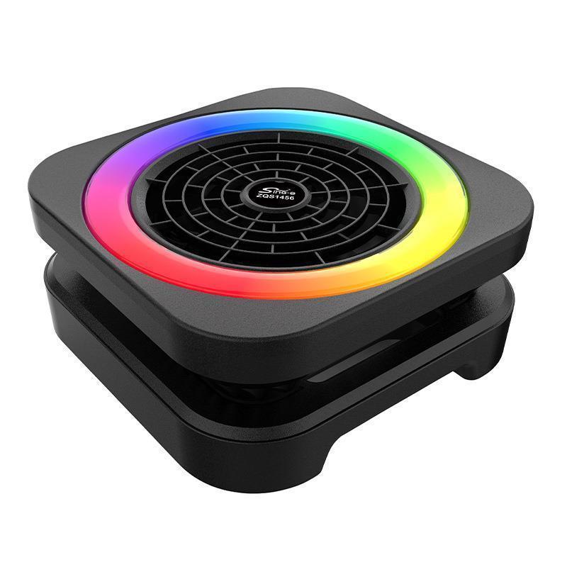 ใหม่ ลำโพงบลูทูธพัดลม 2in1 รุ่น ZQS-1456 เสียงดี เบสแน่นมาก สนุกไปกับเสียงเพลง มีไฟLEDปรับได้หลายสี