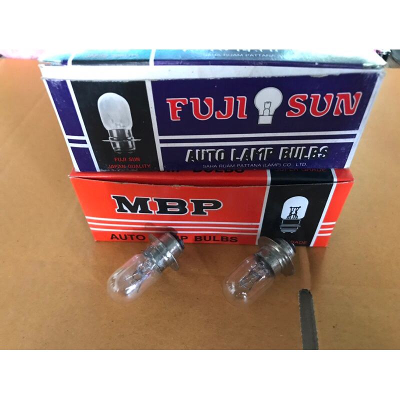 ไฟหน้า หลอดไฟหน้า 6v 12v หลอดไฟ 1 ขา