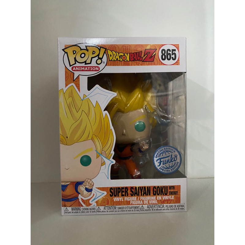 Funko Pop Goku Super Saiyan with Energy Dragon Ball Z Exclusive 865