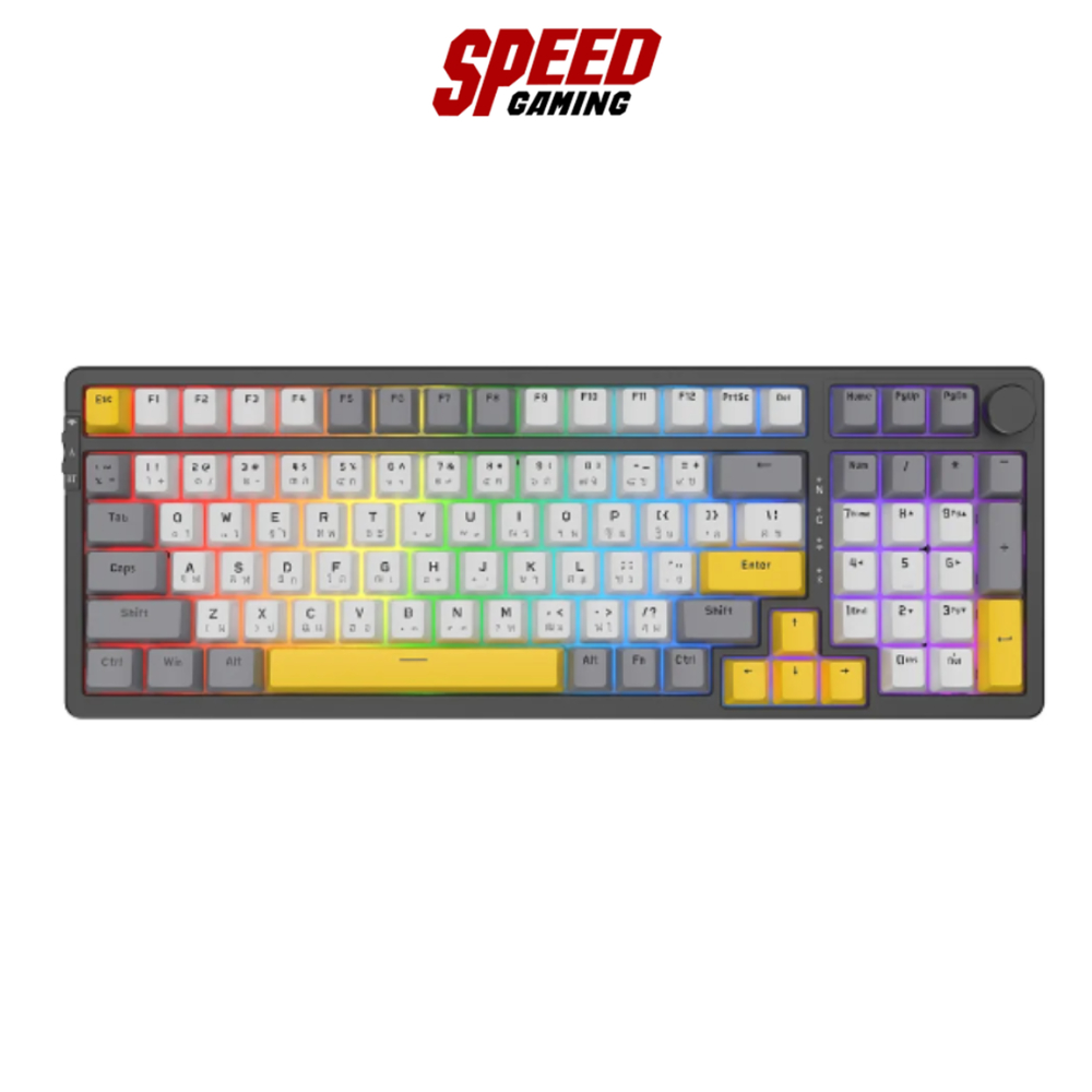 AJAZZ AK992 Starry Night BROWN SWITCH KEYBOARD(คีย์บอร์ด) || By Speed Gaming