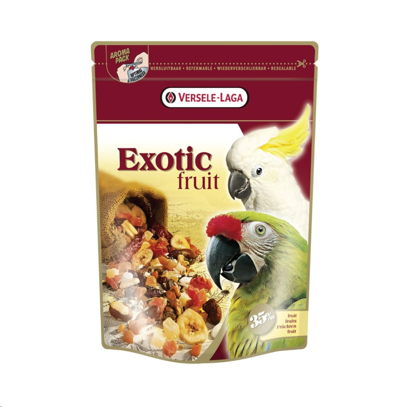 Prestige Parrots Exotic Fruit 600g.ขนมนก เพรสทีจ รสผลไม้เอ็กโซติค