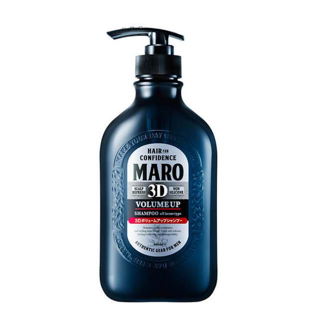 #Maro 3D Volume up Shampoo มาโร่ แชมพู ทรีดี วอลลุ่ม อัพ 460 มล. ใช้ ง่ายๆเพียง สระ เป่า เซ็ต ราคา ถูกที่สุด ดีลบีเคเค รูปภาพหลัก
