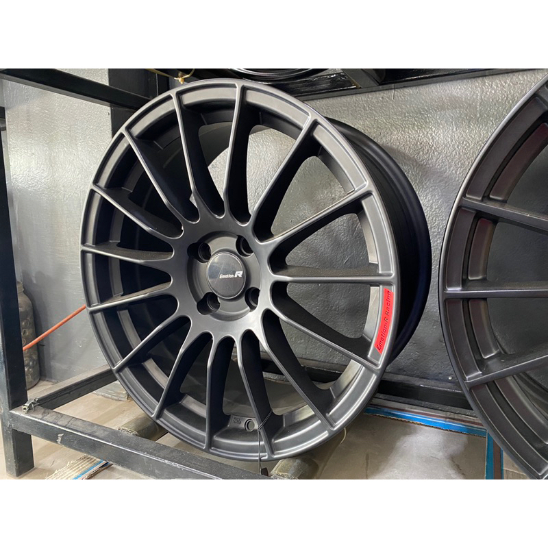 (4วง) ล้อใหม่ RS05RR ขอบ17 กว้าง7.5” ออฟ35 4รู100 สีดำ