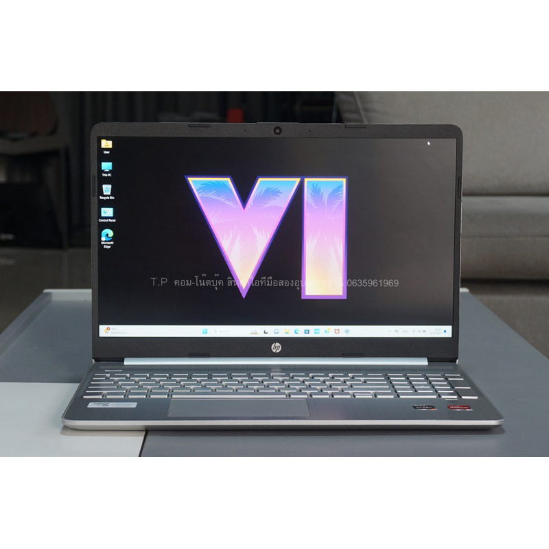 Hp 15s-eq2068au โน๊ตบุ๊คใช้งานลื่นๆ