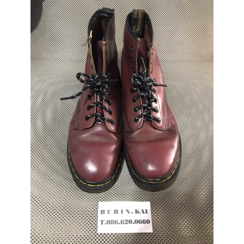 รองเท้า ขาย 880฿ รวมส่ง ems  Dr.Martens boots / Made in england Sz.8.5 พื้นใน 26 cm. (คนใส่เบอร์ 9 ใ
