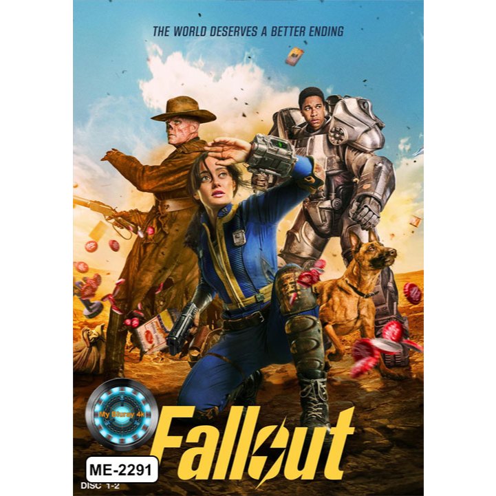 DVD เสียงไทยมาสเตอร์ หนังใหม่ หนังดีวีดี หนังซีรีย์ Fallout ฟอลล์เอาท์ ภารกิจฝ่าแดนฝุ่นมฤตยู