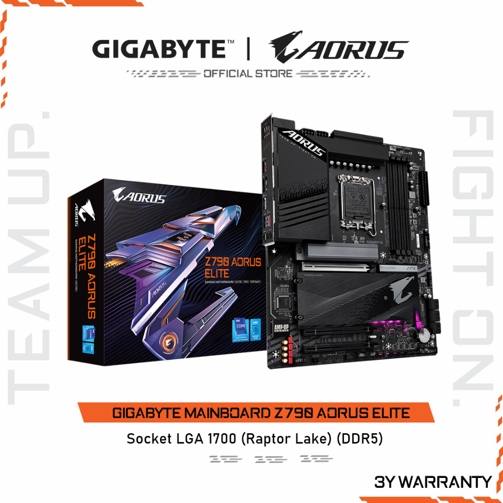 GIGABYTE MAINBOARD Z790 AORUS ELITE เมนบอร์ด Z790 AORUS ELITE-REV1.1