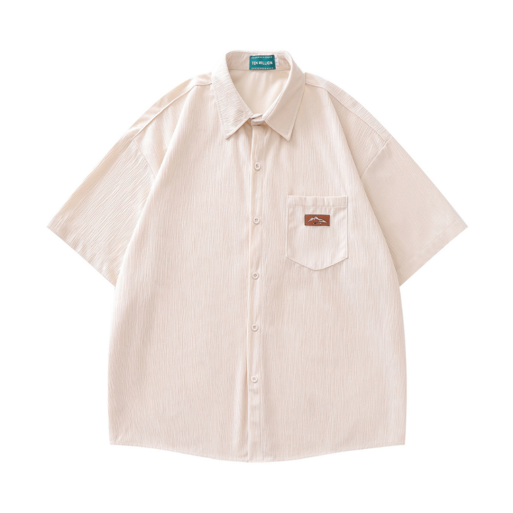 เสื้อเชิ้ตสีพื้นมินิมอลเนื้อผ้าอย่างดี Premium Korea MINIMALShirt Style
