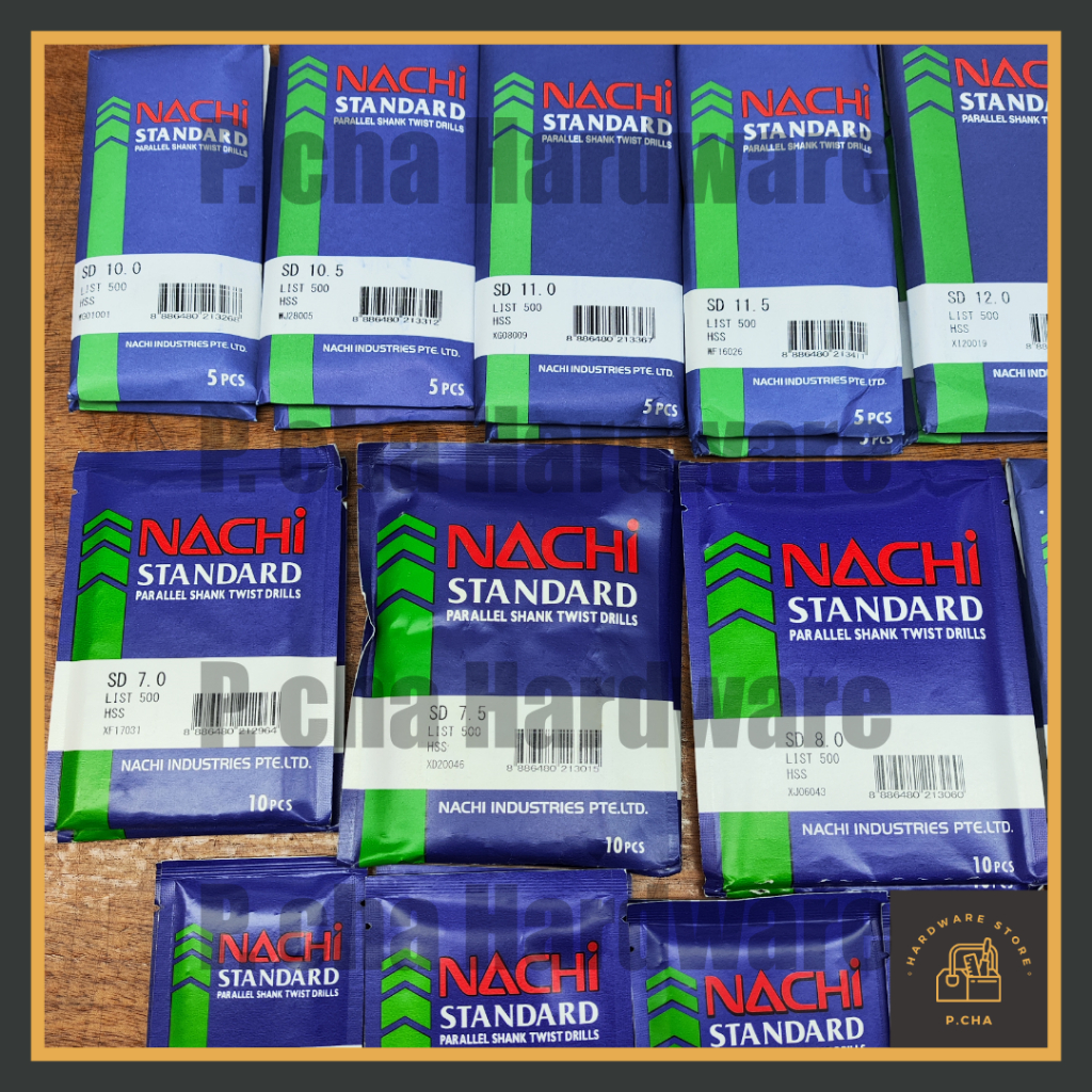 ดอกสว่านเจาะเหล็ก สแตนเลส NACHI 12.0 มิล L500 (ราคาต่อ 1 ดอก) - รูปที่ 3