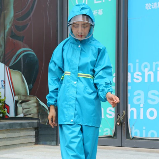 ชุดกันฝน เสื้อและกางเกงแยกชิ้น thumbnail 6