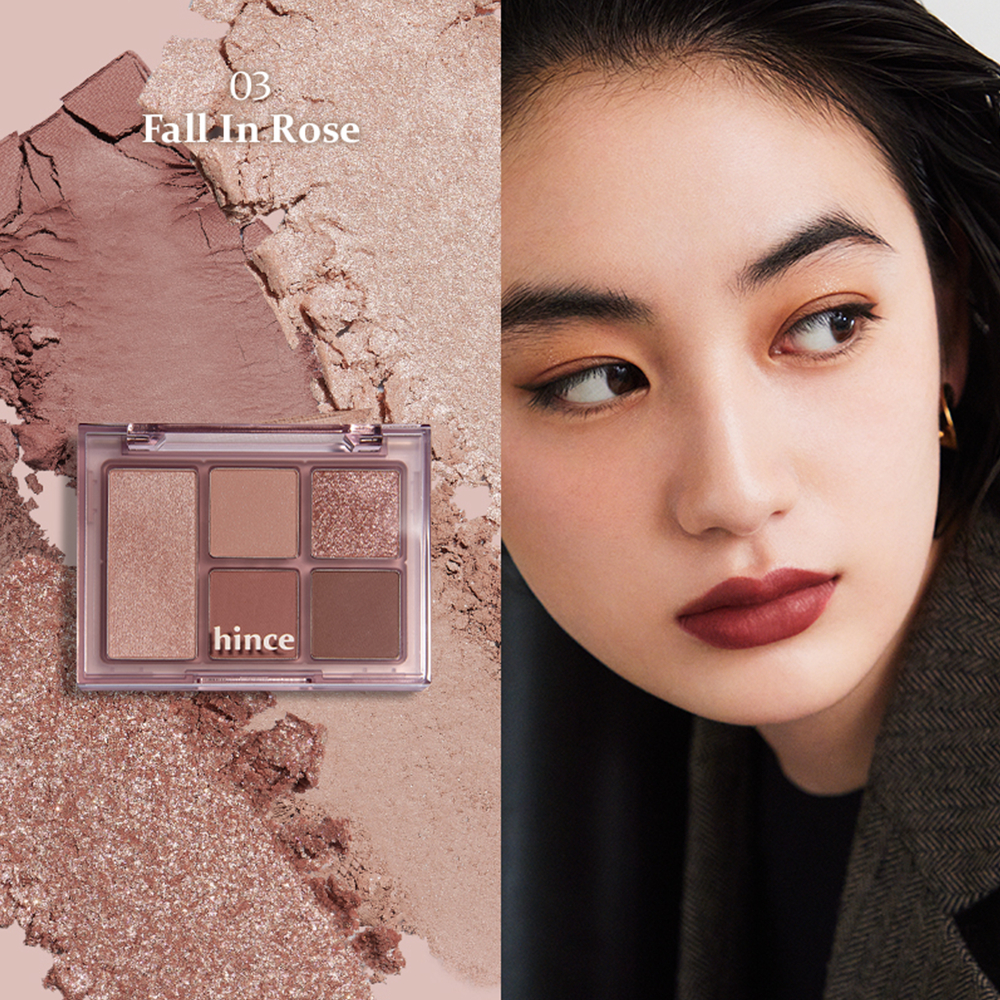 HINCE All-Round Eye Palette อายแชโดว์พาเลท 6.4g ราคา ถูกที่สุด ดีลบีเคเค แกลเลอรีภาพที่ 6
