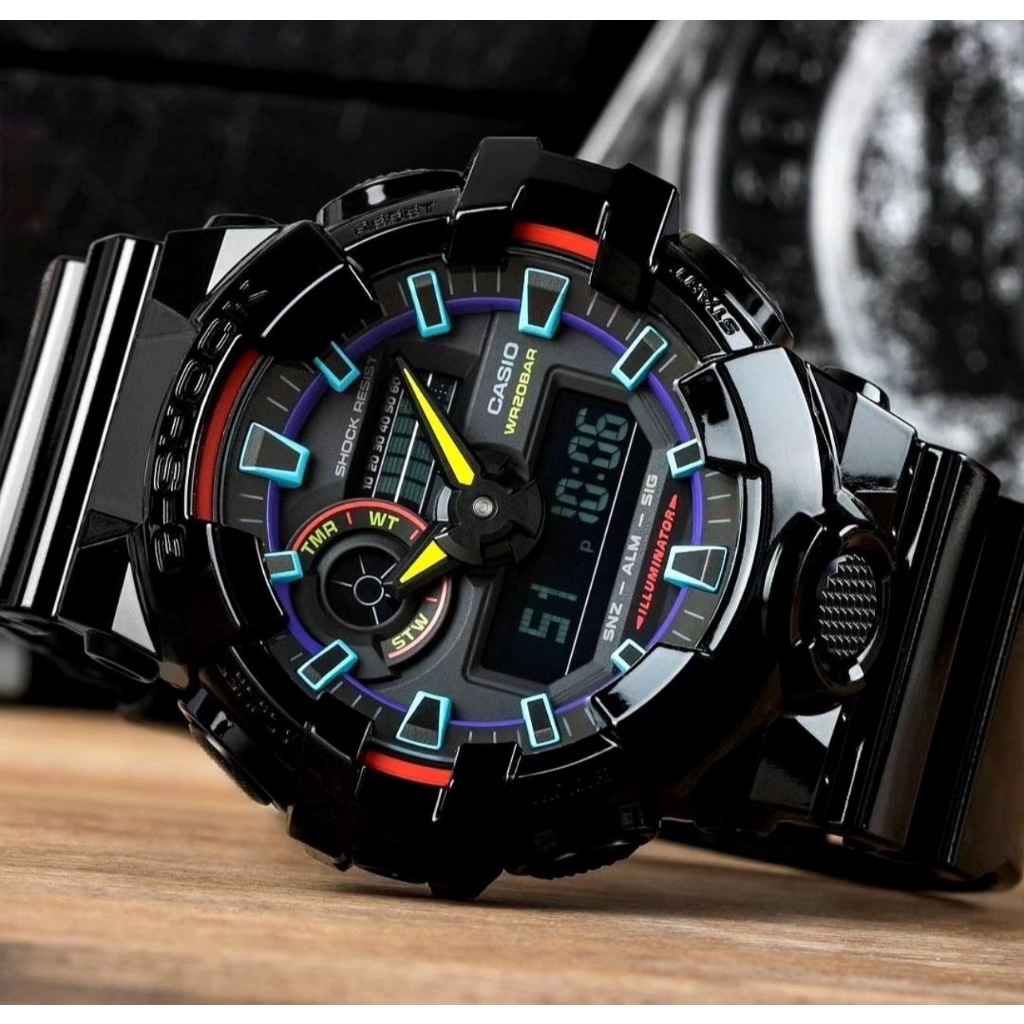 G-Shock Tron Neon รุ่นใหม่ล่าสุด ของแท้ ประกันศูนย์