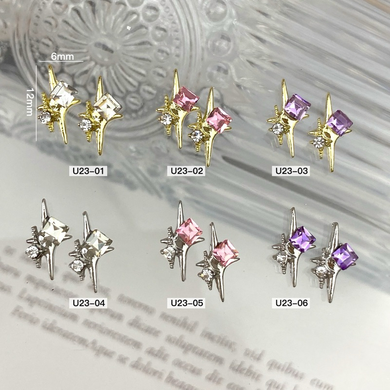 เพชรตกแต่งเล็บ(10ชิ้น/แพ็ค)