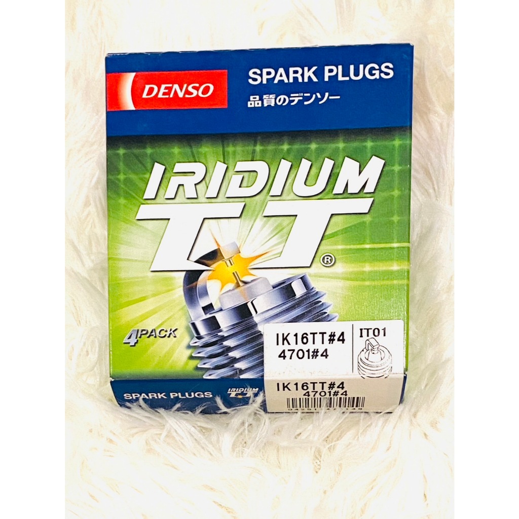 Ik16tt หัวเทียน DENSO IRIDIUM TT IK16TT 4701 IK16 4 ชิ้น