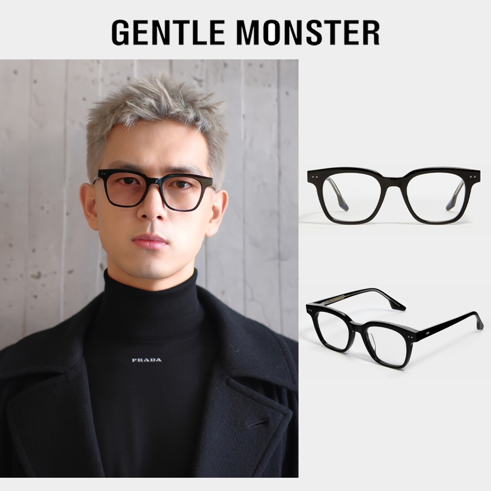 New Gentle Monster South Side ของแท้ 100% กรอบและแว่น แว่นสายตาสั้น ป้องกันแสงสีฟ้า