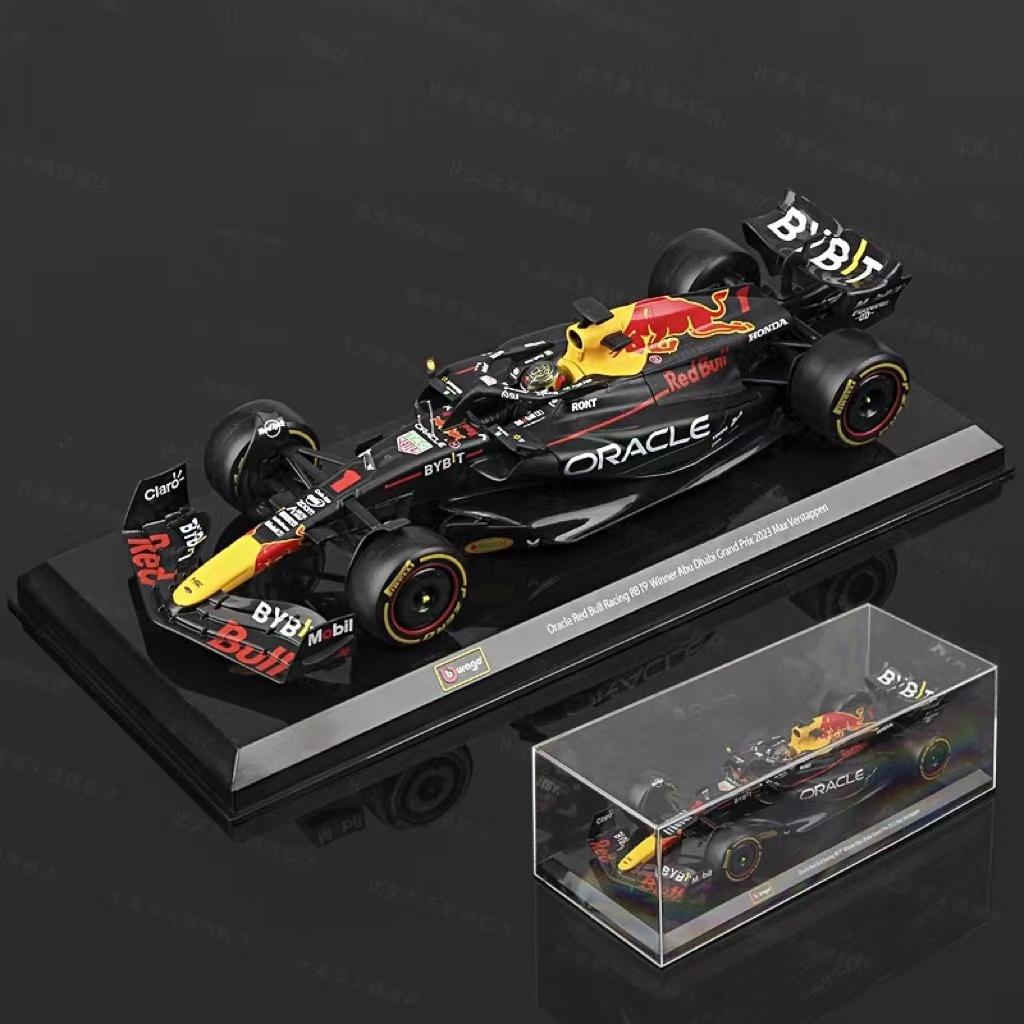 1:24 Red Bull RB19 F1 รุ่น Formula Racing จำลอง ล้อแม็ก ชุดสะสม Redbull 2023