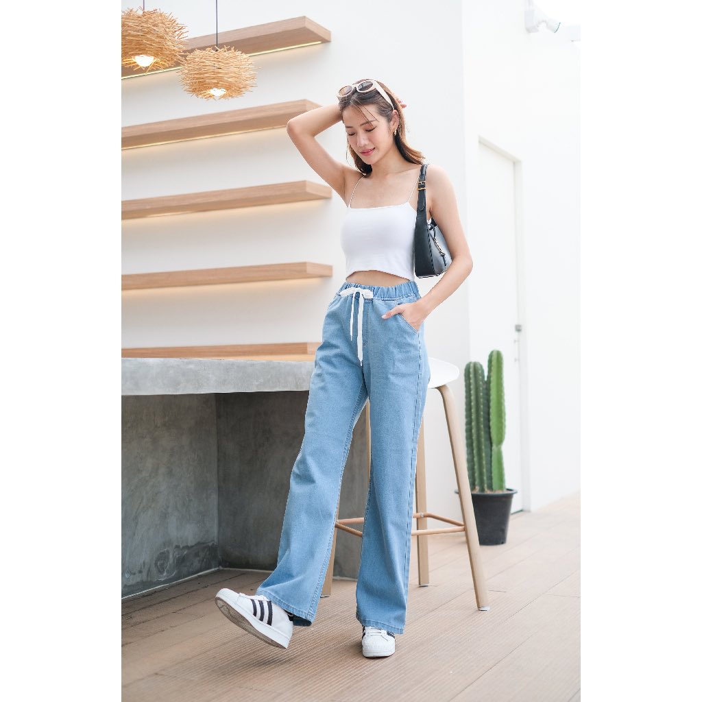 Jogger Jeans I Stretch Fabric I กางเกงยีนส์จ็อกเกอร์ I ใส่แล้วสบาย I ผ้ายืด
