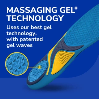 แผ่นรองเท้า เพื่อความสบายเท้าตลอดวัน Dr.Scholl's Comfort & Energy Energizing Comfort Everyday Insoles with Massaging Gel