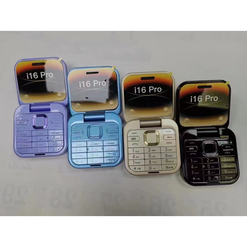 (พร้อมส่งจากไทย🇹🇭) โทรศัพท์ มือถือ ฝาพับพกพา รุ่น i16pro , มาแรงและฮิตมากรุ่นมาใหม่ค่ะ