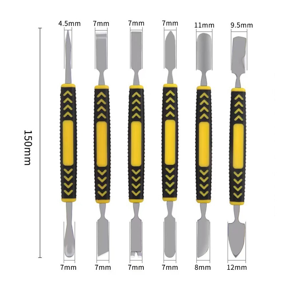 6in1 tools เครื่องมือ งัด แงะ แซะ 6 ชิ้น แกะโน๊ตบุ๊ค แกะโทรศัพท์ ซ่อมอุปกรณ์