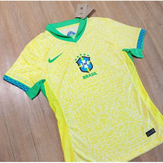 เสื้อบอล ทีมชาติบราซิล เกรด Player ปี 2024/25 Brasil