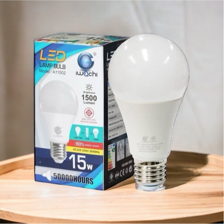 LED LAMP BULB IWACHI หลอดไฟปิงปอง รุ่น A1 หลอดไฟปิงปอง รุ่น A1