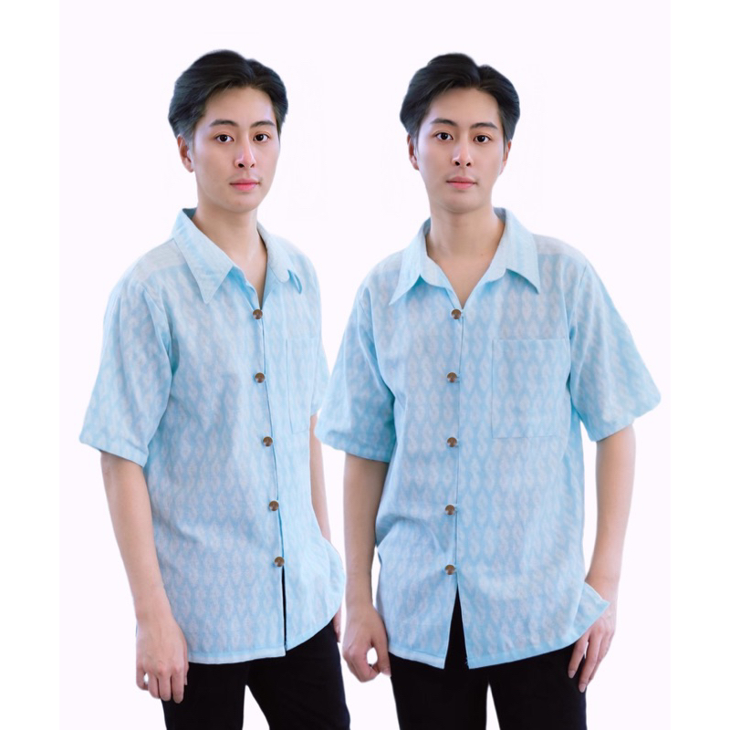 เสื้อพื้นเมืองผู้ชายลายขอพระราชทาน