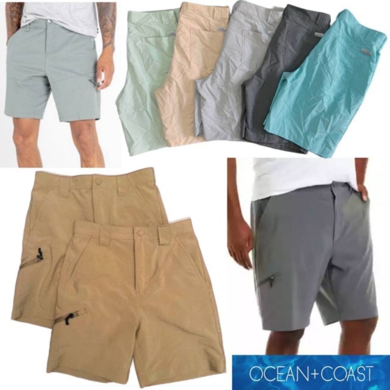 กางเกงขาสั้น Ocean Coast Hybrid Stretch Zip Pocket Short