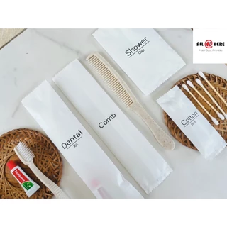 หมวกคลุมผมอาบน้ำ(Eco bag) โรงแรม,รีสอร์ท,airbnb 100ใบ/แพ็ค สินค้าพร้อมส่ง