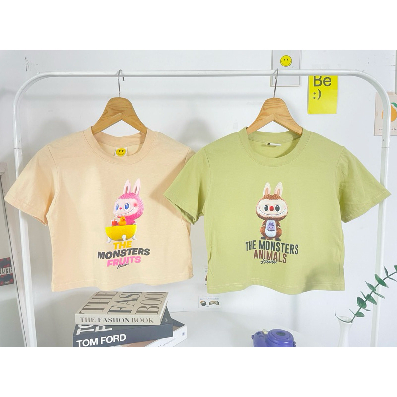 เสื้อครอปเด็กโต8-15ปี เสื้อครอปทรงกว้างเกาหลีเกาใจมากกกกกกแม่