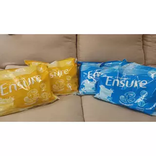 พร้อมส่ง ensure เอนชัวร์ แบบถุงเติม กลิ่น วานิลลา และ ธัญพืช สูตรหวานน้อย ชนิดผง ขนาด 2400 กรัม