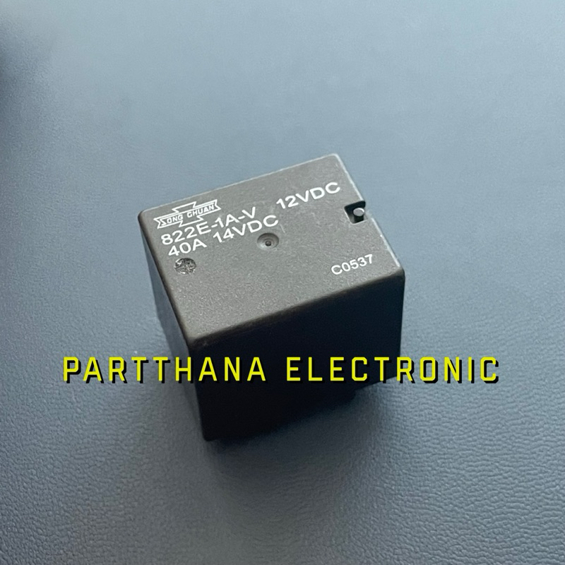 822E-1A-V RELAY 12VDC 6ขา พร้อมส่งในไทย