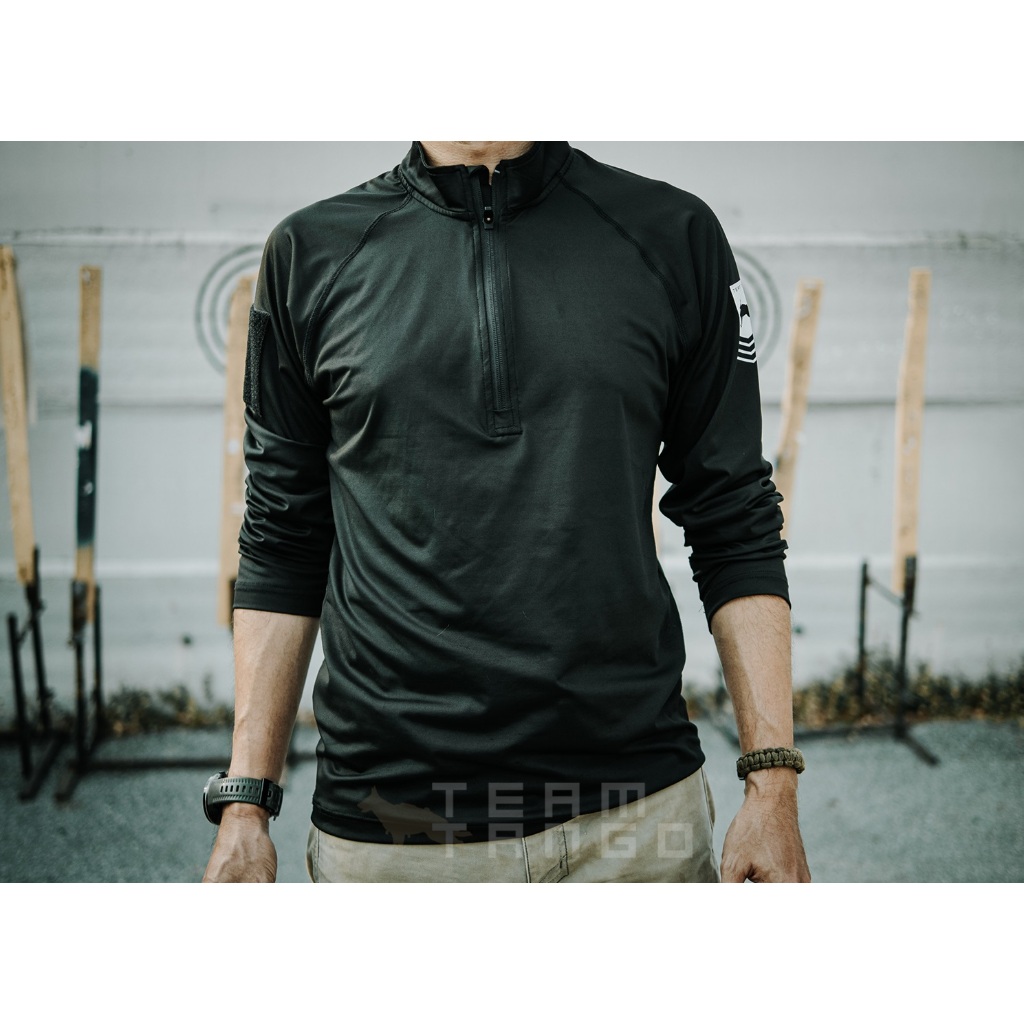 เสื้อ Team Tango Fort Quarter Zip เสื้อยุทธวิธี เสื้อสำหรับใส่ฝึกยุทธวิธี