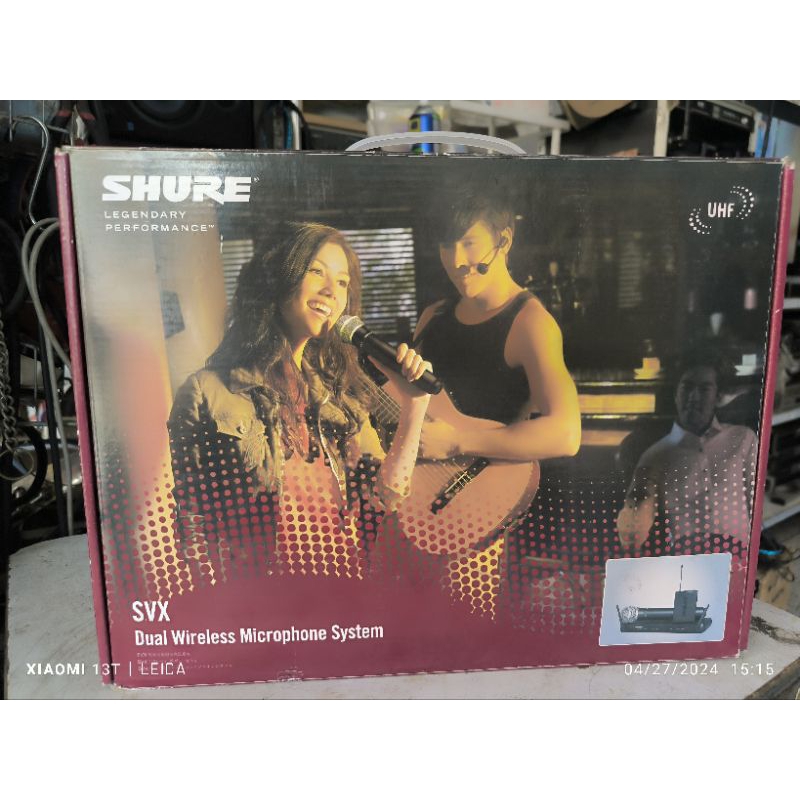 #Shure #SVX288/PG58-M19 #ชุดไมโครโฟนไร้สายแบบคู่ สภาพเหมือนใหม่