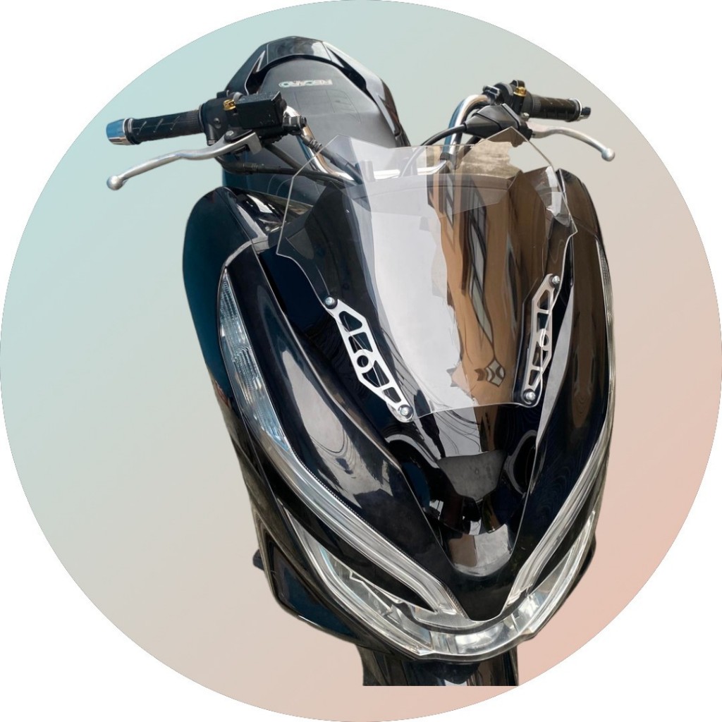 ชิวหน้าPCX150 ปี 2018-2020 ทรงซิ่งชิว2ชั้น