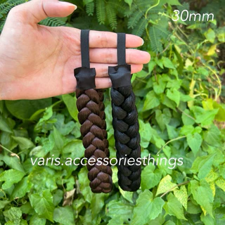 พร้อมส่ง เปียยางยืดที่คาดผมรับปริญญา งานแต่ง ผมเปียปลอม เปียผมพยาบาล