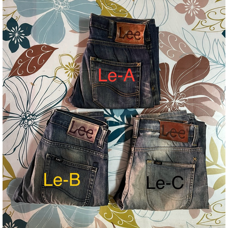 กางเกงยีนส์ มือสอง แบรนด์LEE พร้อมส่ง