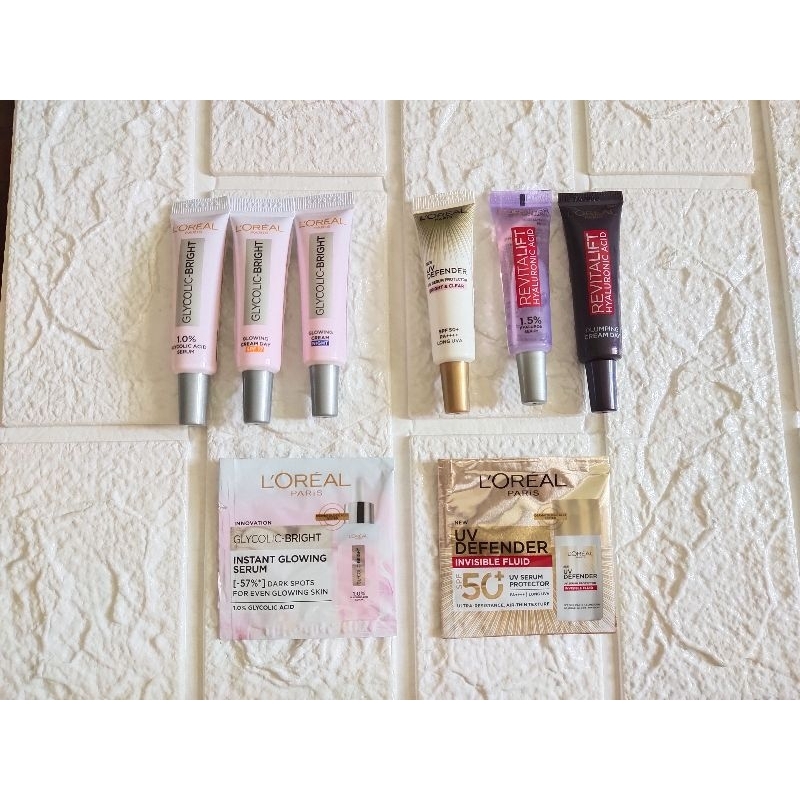 🔥(สินค้าขนาดทดลองแท้💯)ลอรีอัล ปารีส รีไวทัลลิฟท์ ไฮยาลูโรนิค แอซิด เซรั่ม 7.5 มล.