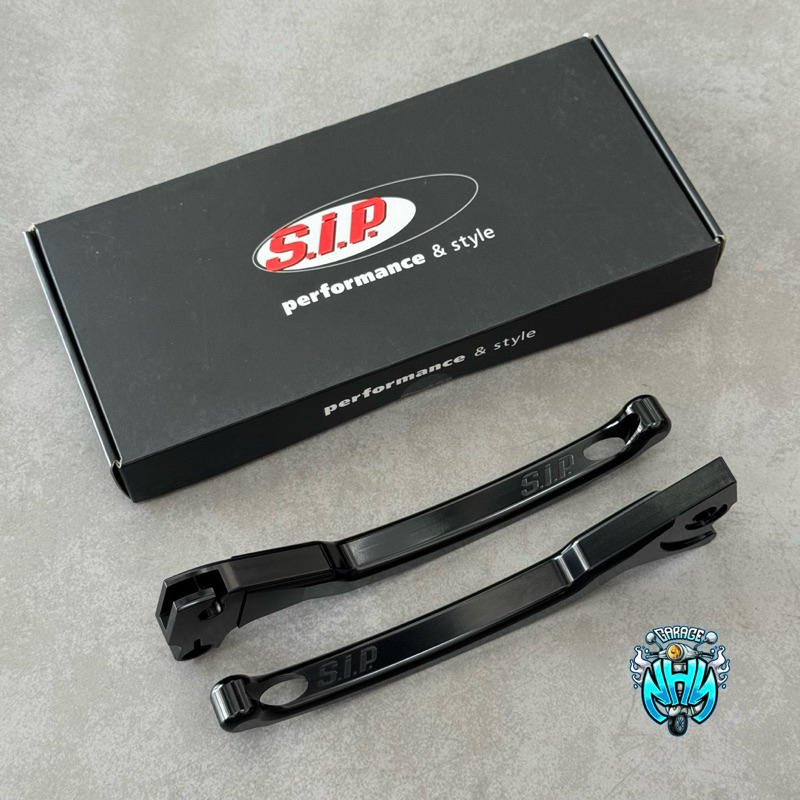 S.I.P มือเบรค อลูมิเนียม CNC สีดำ งาน SIP Scooter แท้ 💯 นำเข้าจากเยอรมัน 🇩🇪