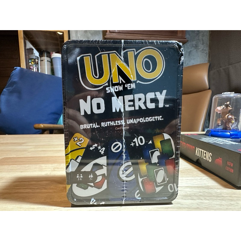 Uno Game การ์ดเกมส์ อูโน่ กล่องเหล็ก กล่องใหญ่ แบบใหม่
